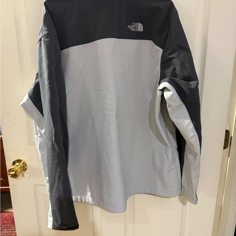 The North Face Two-Tone Jacket in Charcoal and Light Gray